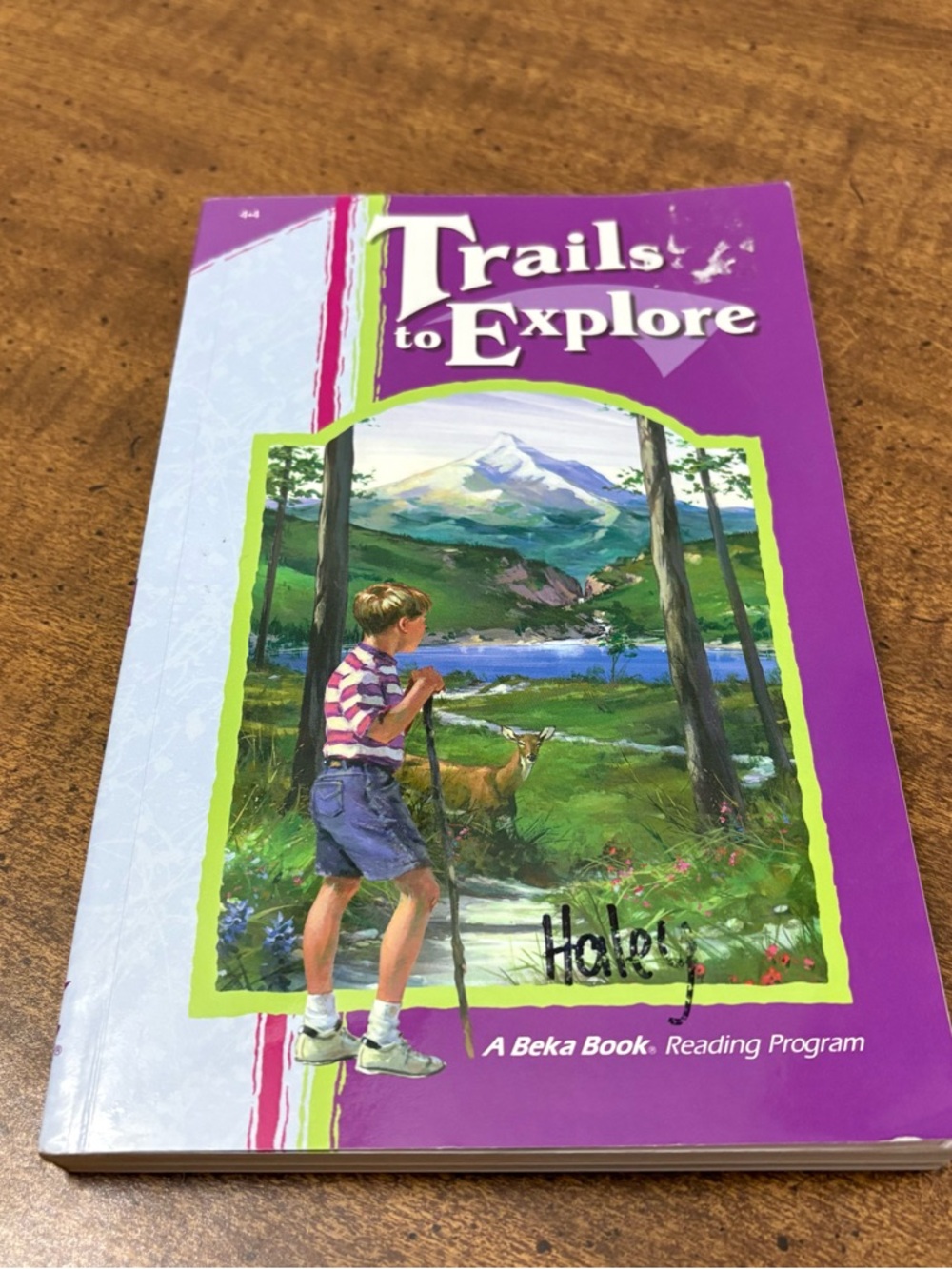 Abeka 4th Grade Reading Trails To Explore 4-4 2006
